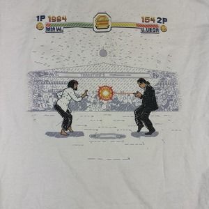 Pulp Fiction Tee with Retro Game Design